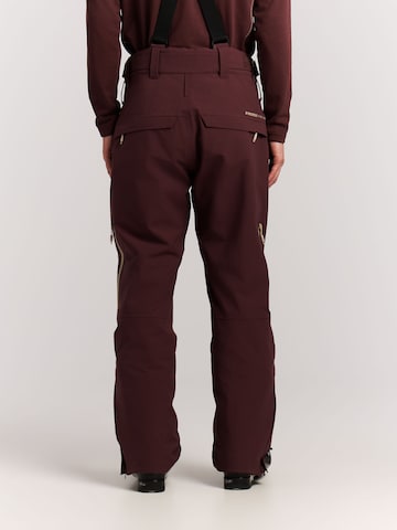 PROTEST Regular Sports trousers 'PRTMIKADO' in Red