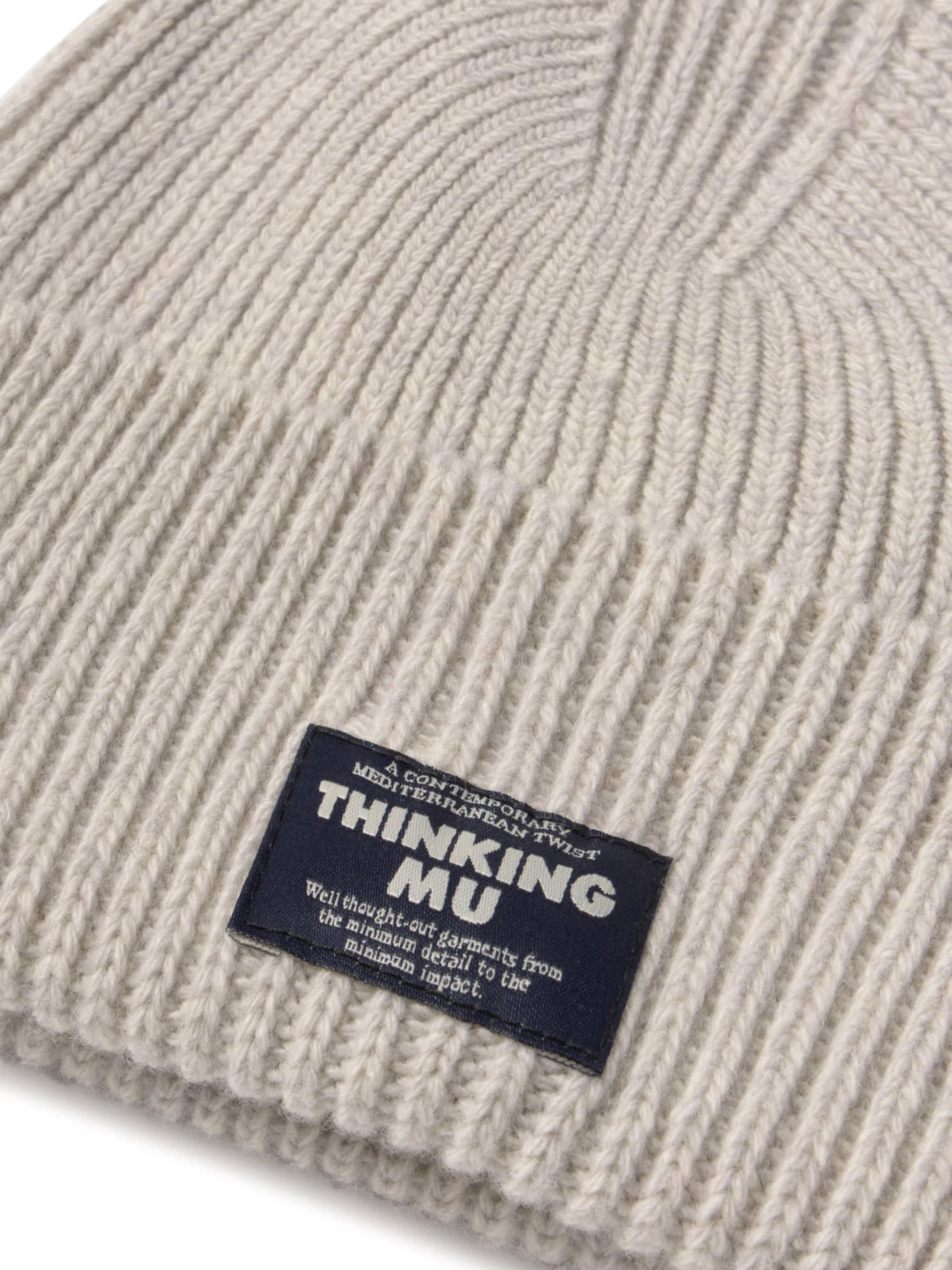 Thinking MU Шапка 'AMOR UNISEX' в Белый