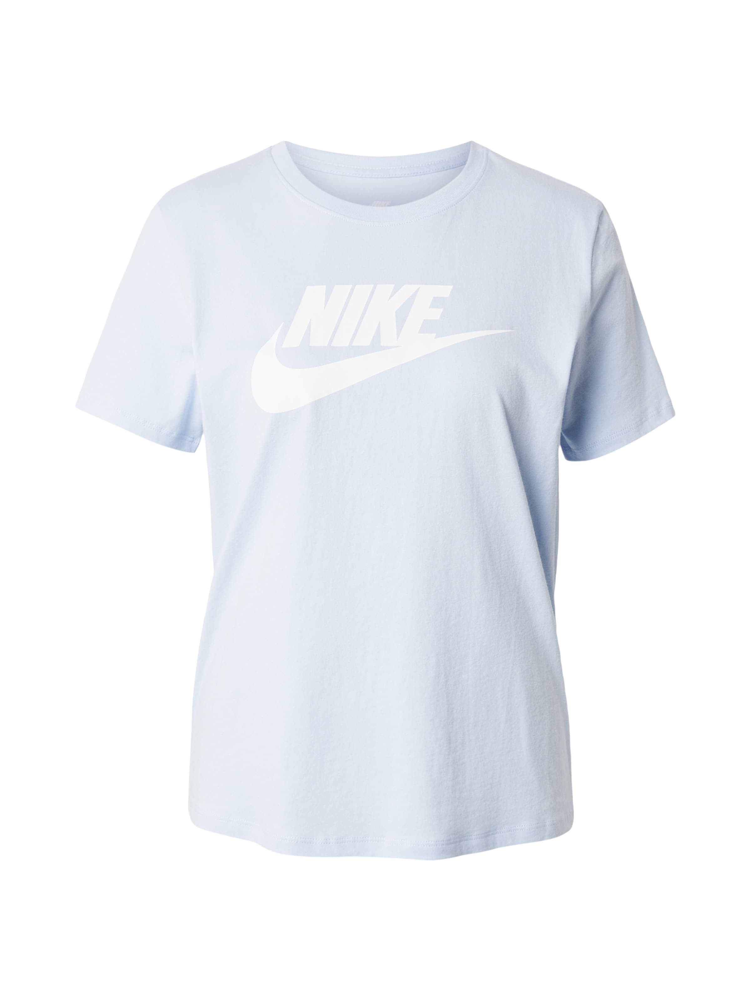 Nike Sportswear Skinny Shirt 'ESSNTL' in Blue: front