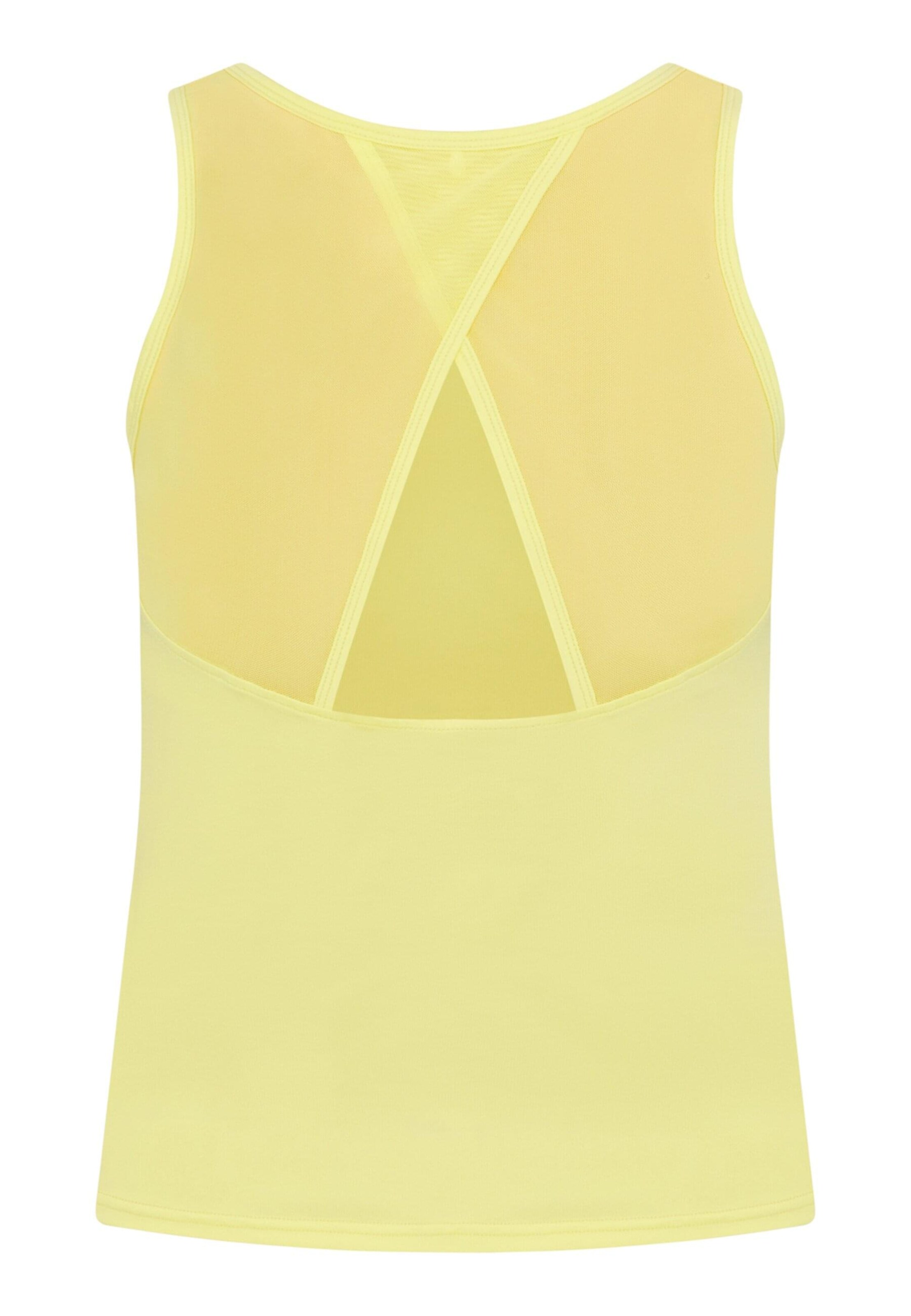 Born Living Yoga Sports top 'Daila' in Yellow
