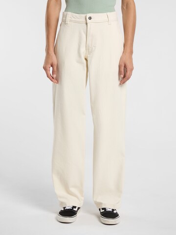 Regular Pantalon 'RIVER RANCH' DICKIES en blanc : devant