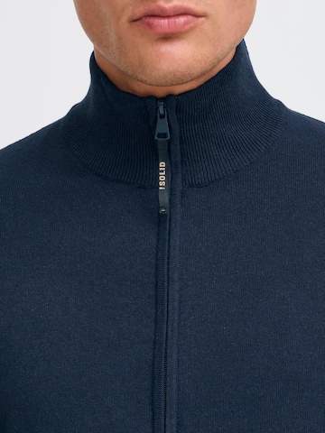 Vestes en maille ' SDAKALAS ' !Solid en bleu