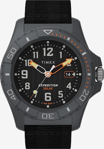 TIMEX Analoog horloge 'FREEDIVE' in Zwart: voorkant