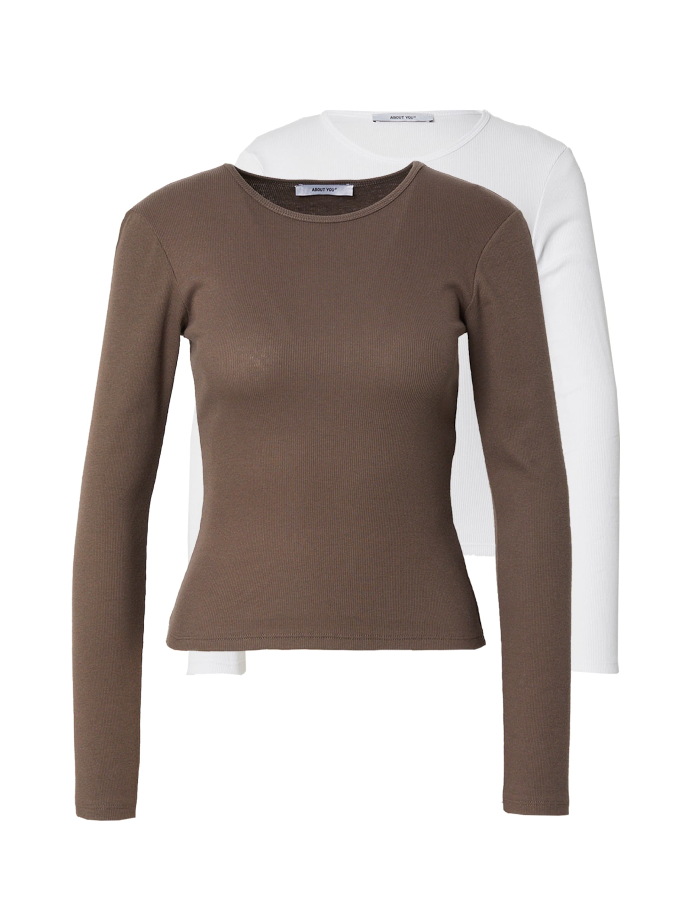 brūns ABOUT YOU T-Krekls 'Insa': no priekšpuses