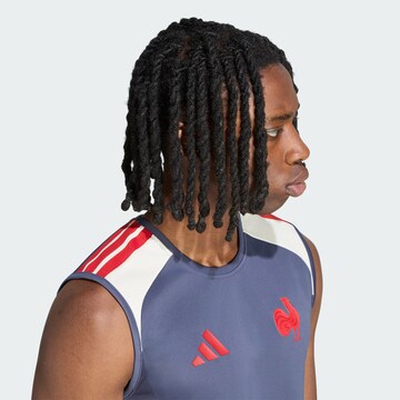 T-Shirt fonctionnel 'Frankreich Rugby' ADIDAS PERFORMANCE en bleu
