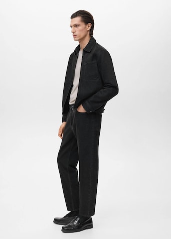 MANGO MAN Between-Season Jacket 'Bryan' in Black