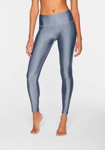 LASCANA ACTIVE Skinny Sporthose in Blau