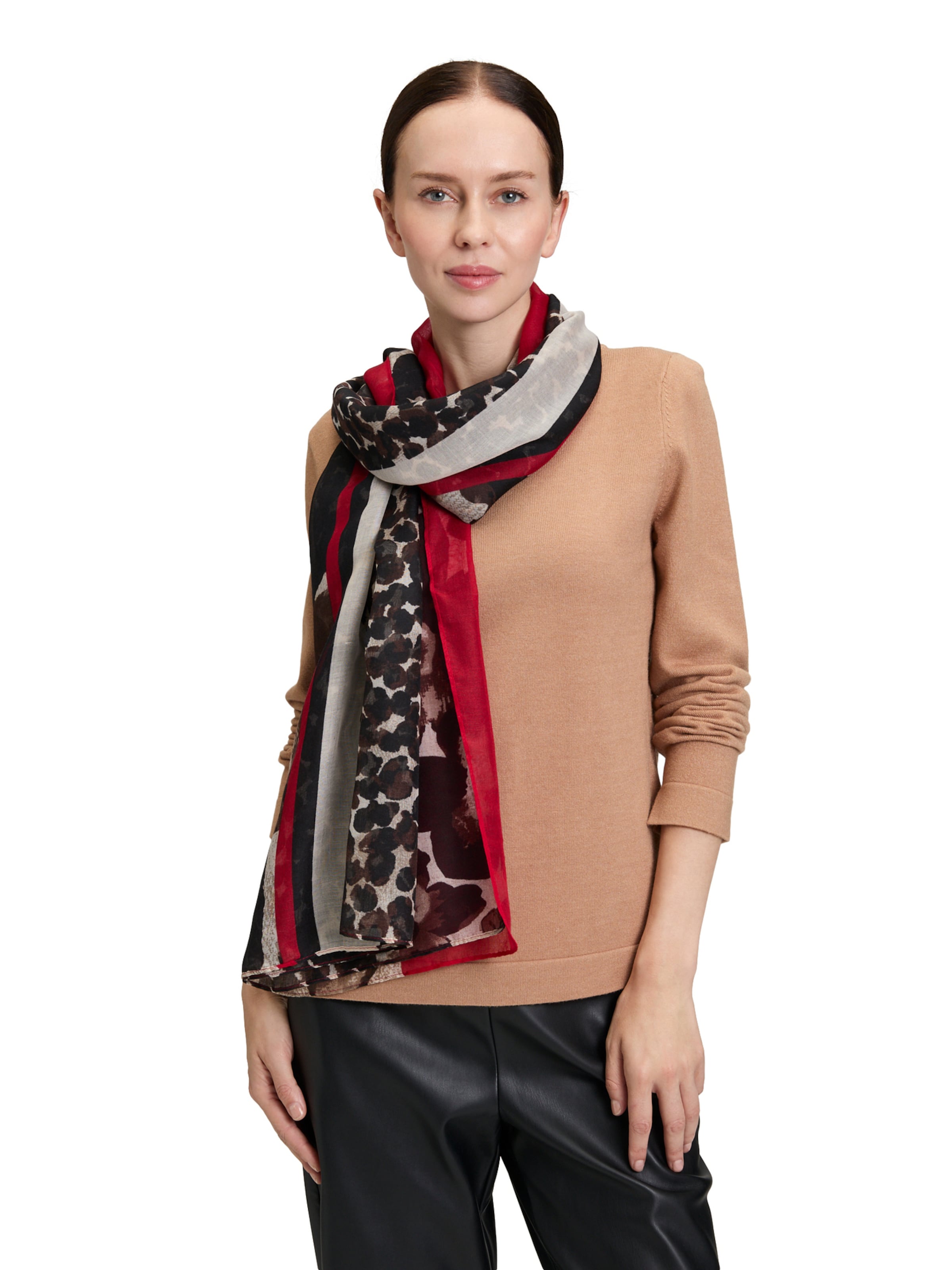 Betty Barclay Sjaal in Bruin: voorkant