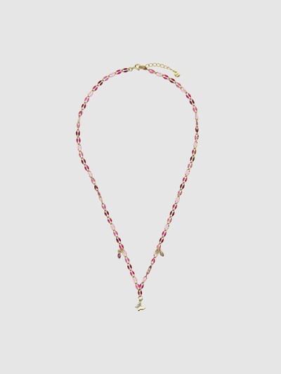 Luxenter Necklace 'Axelon' in Pink, Item view