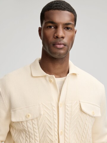 JOOP! Jeans Knit cardigan 'Walto' in Beige