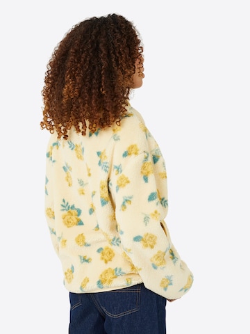 BRAVE SOUL Fleece jas in Geel