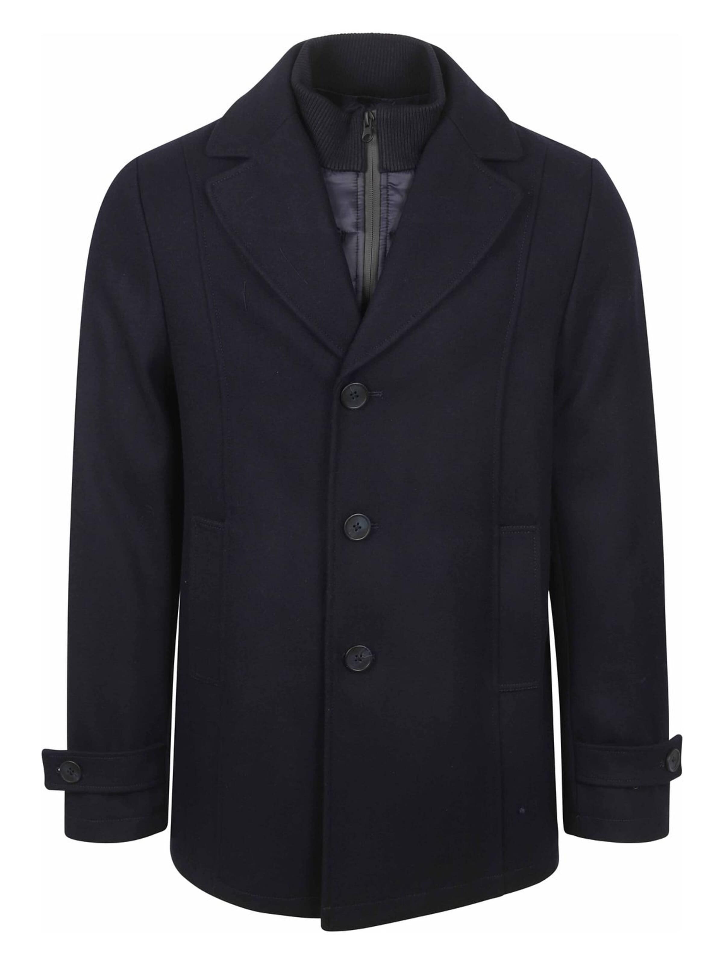 Steppin' out Winterjas in Blauw: voorkant