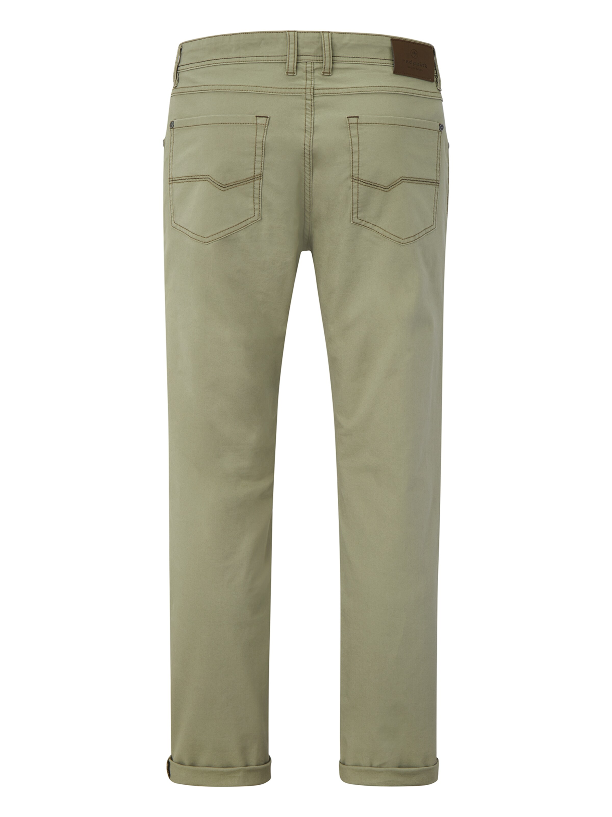 REDPOINT Regular Pants in Green