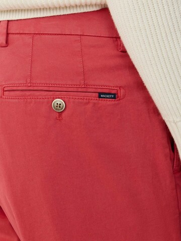 Hackett London Regular Hose 'Sanderson' in Rot
