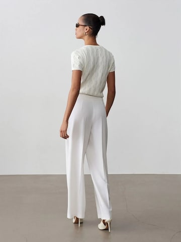 Dilvin Wide Leg Hose in Weiß