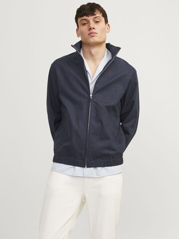Veste mi-saison JACK & JONES en bleu : devant