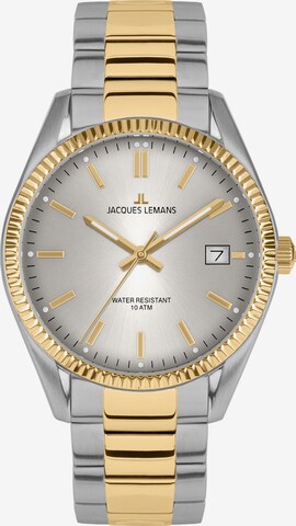 Jacques Lemans Analog Watch in Gold: front