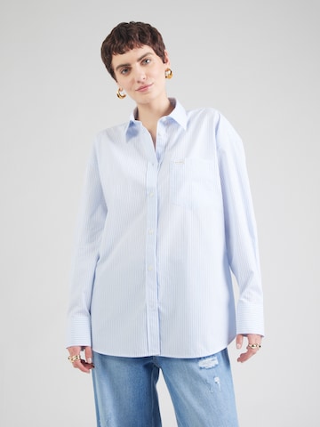GUESS JEANS Blouse in Blue: front