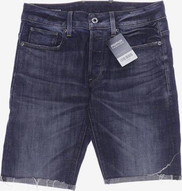 G-Star RAW Shorts in 29 in Blue: front