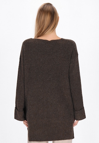 usha WHITE LABEL - Jersey en marrón