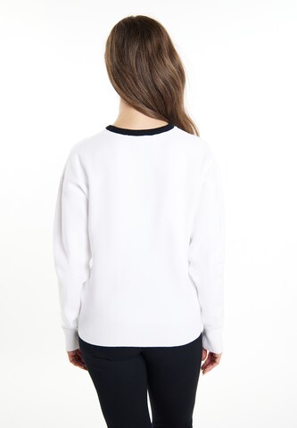 Pullover 'Nowles' di usha BLACK LABEL in bianco