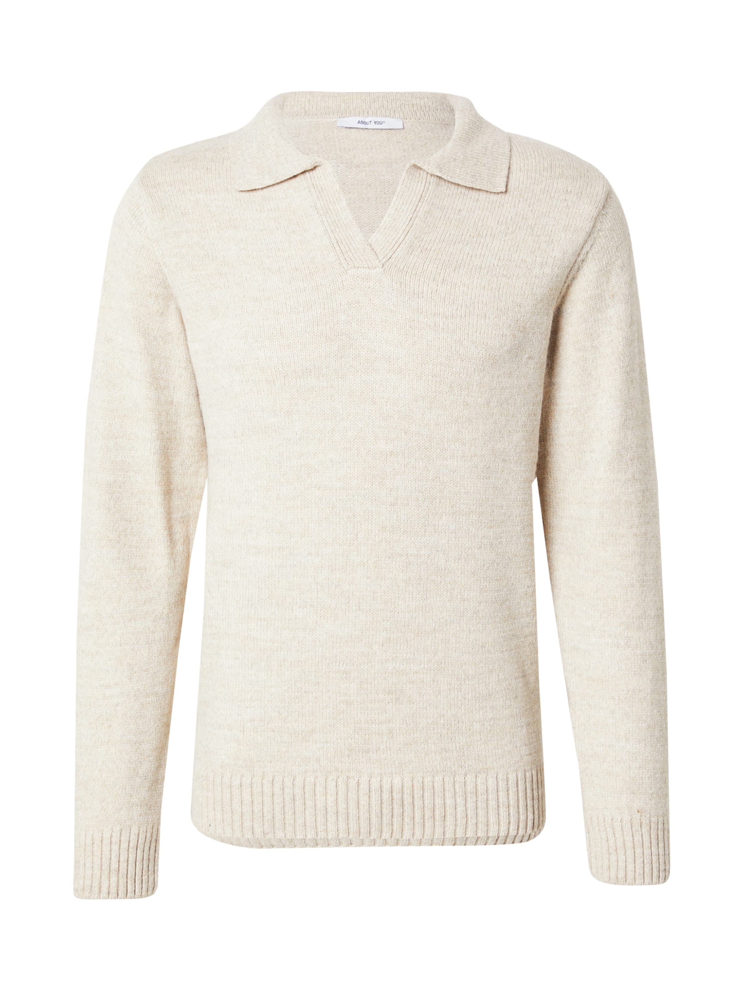 ABOUT YOU - Pullover 'Lino' em bege: frente