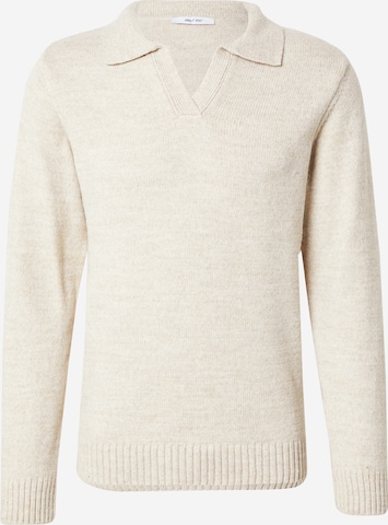 ABOUT YOU Свитер 'Lino' в Бежевый: спереди