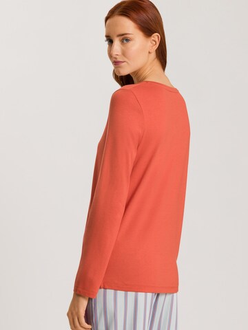 Hanro Shirt ' Sleep & Lounge ' in Orange