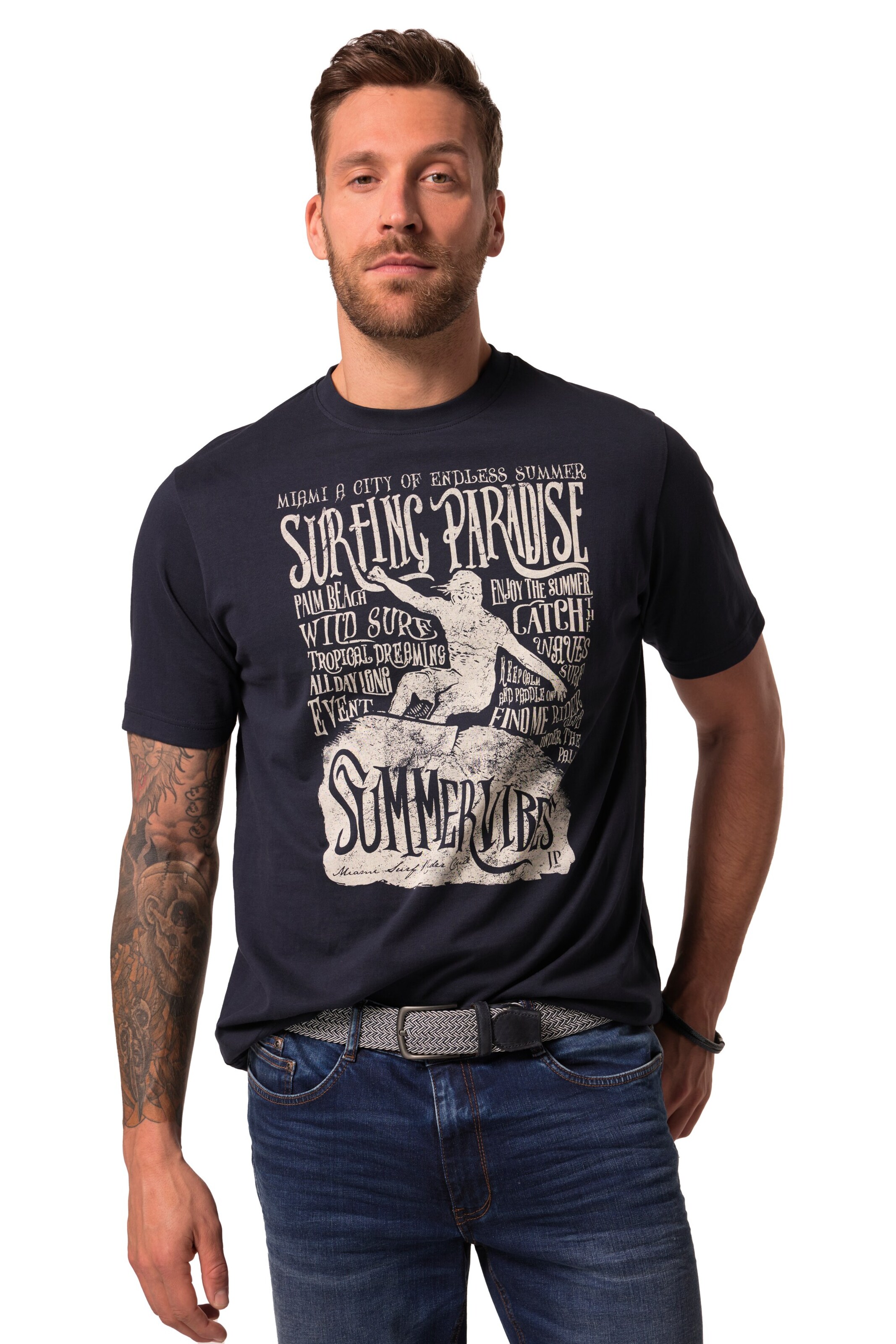 JP1880 Shirt in Green: front