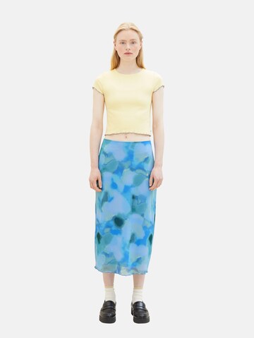 TOM TAILOR DENIM Skirt in Blue