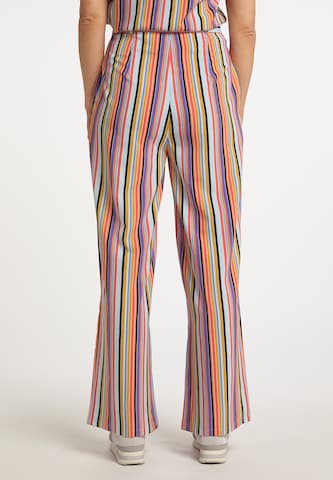 usha BLUE LABEL Wide leg Pleat-Front Pants in Mixed colors