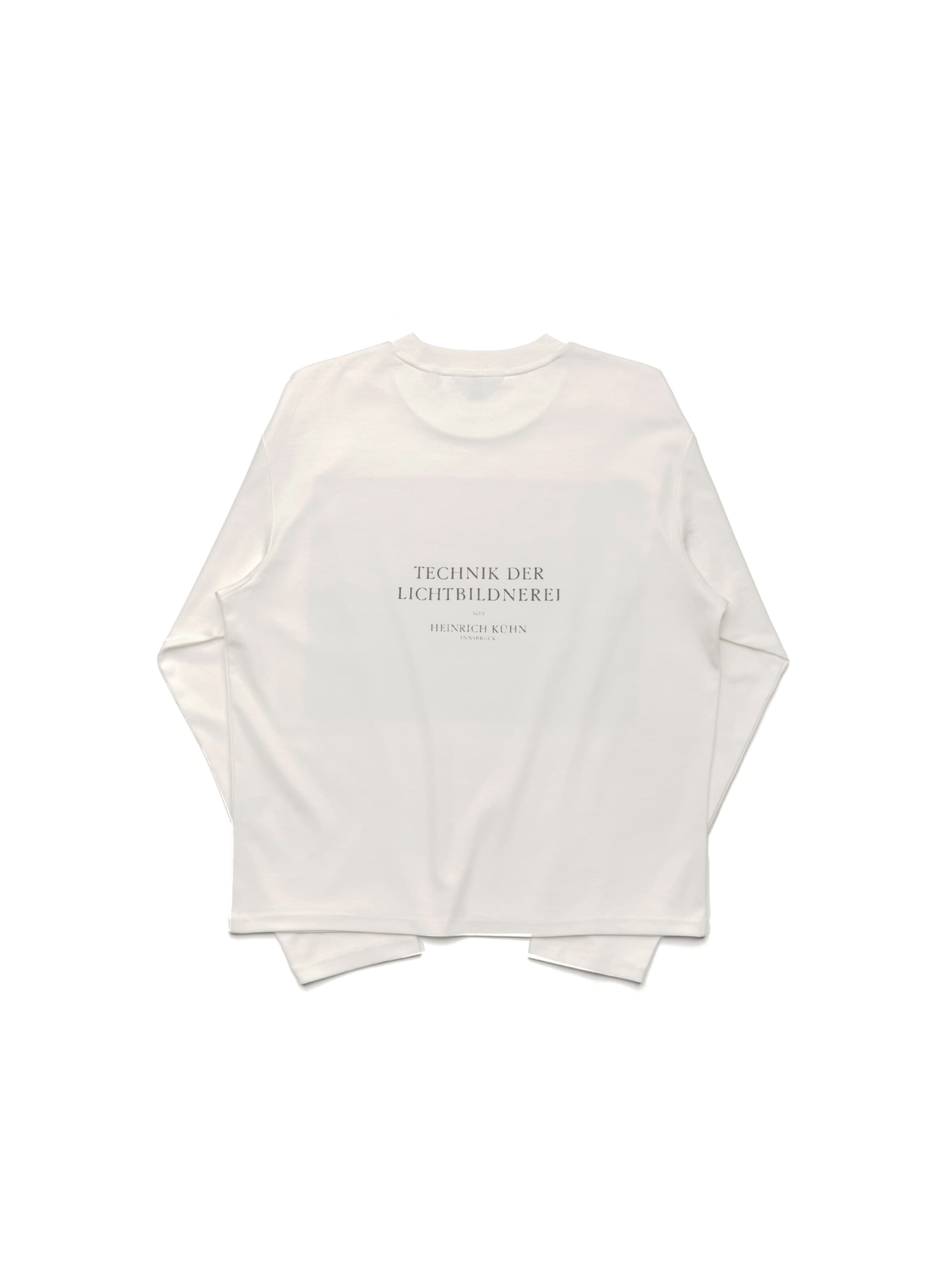 ENRAGE - Camiseta 'MODERNIST LONGSLEEVE - PHOTOGRAPH' en blanco