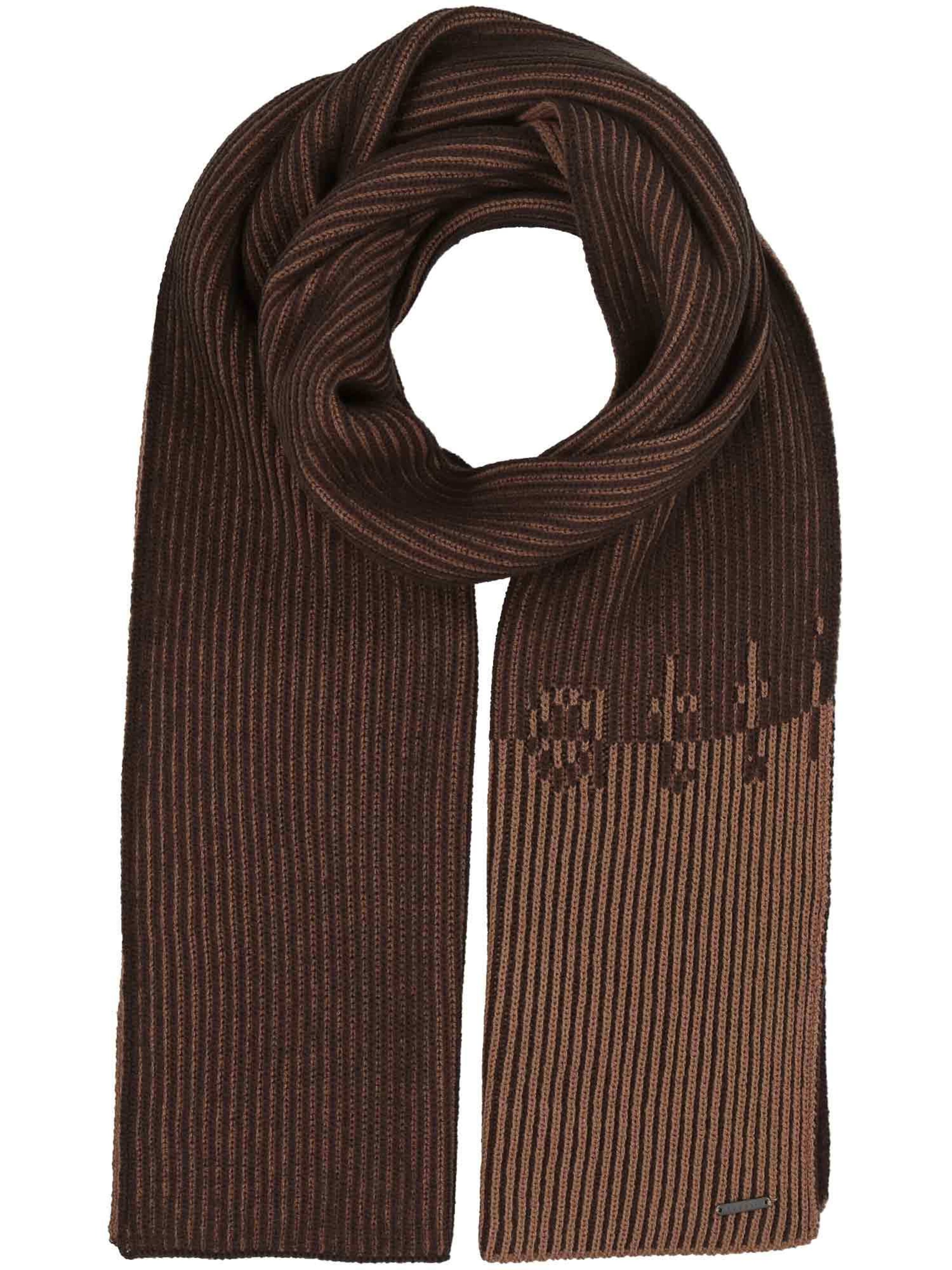 bugatti Scarf in Brown: front