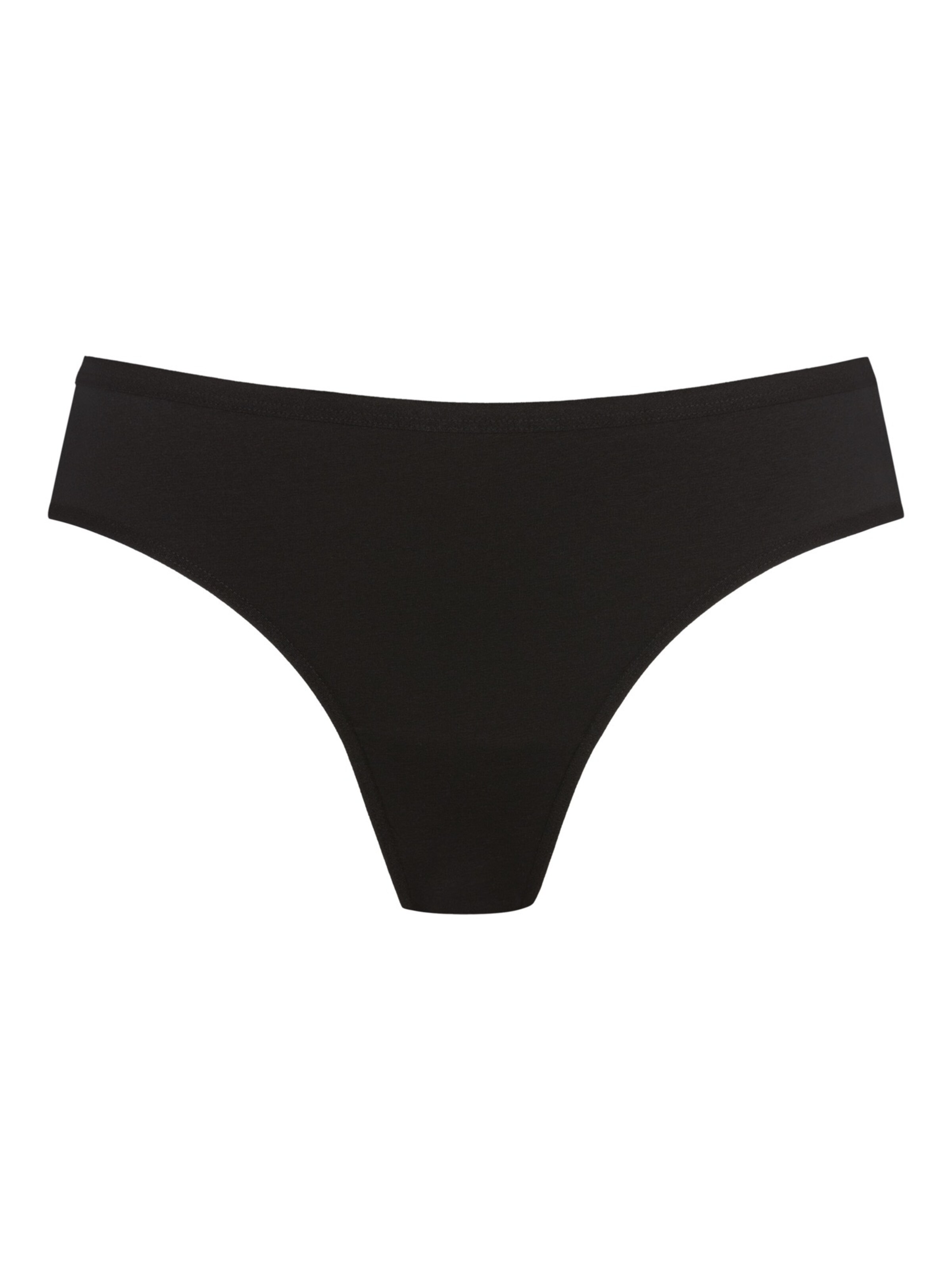 Mey Slip 'Comfort Cotton ' in Schwarz: Vorderseite