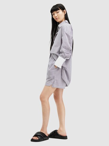 AllSaintsLoosefit Hlače 'KARINA' - plava boja