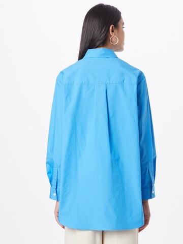 Samsøe Samsøe - Blusa 'HALEY' em azul