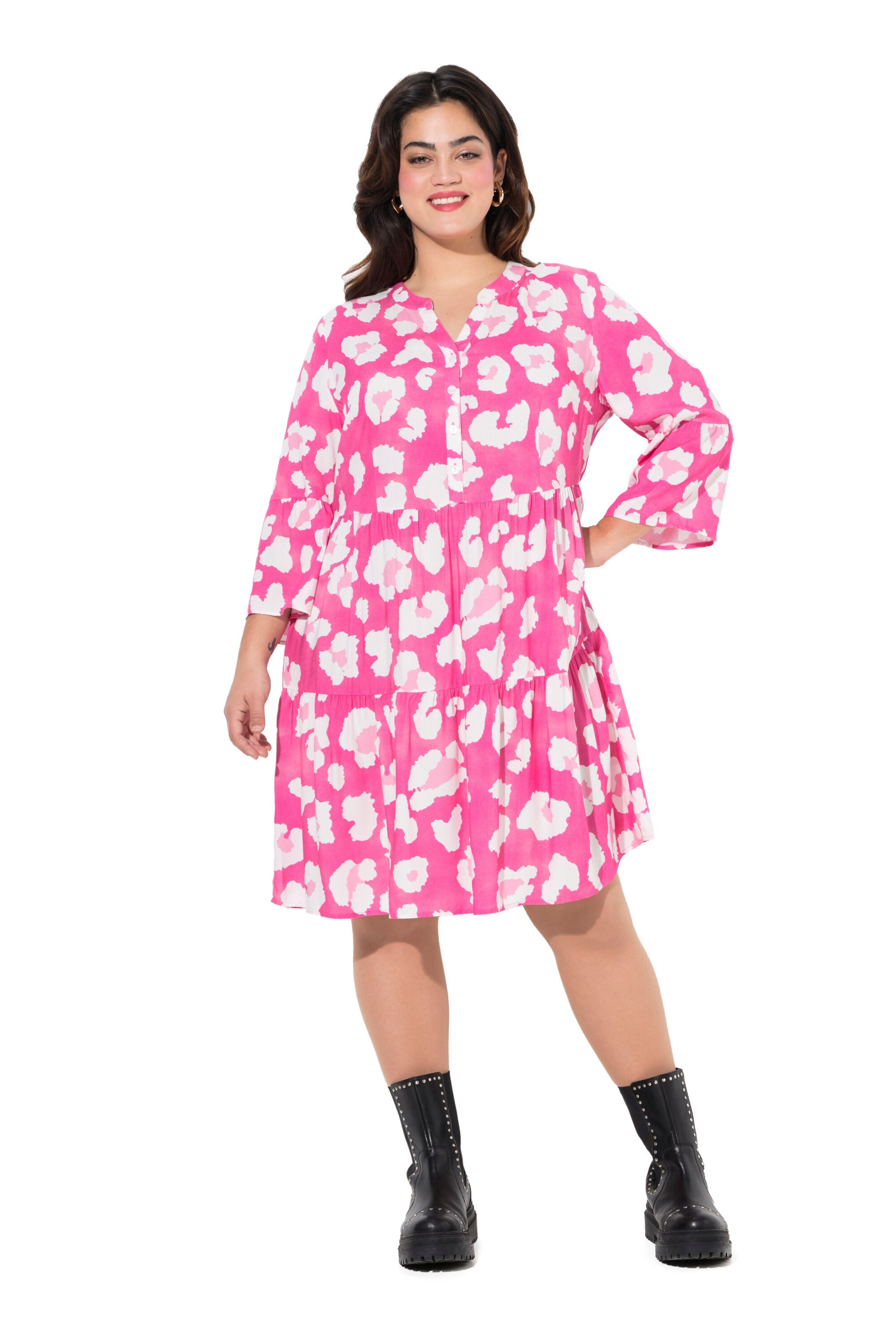 Angel of Style Blousejurk in Roze: voorkant