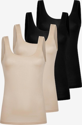 Nina von C. Onderhemd 'Motion' in Beige: voorkant