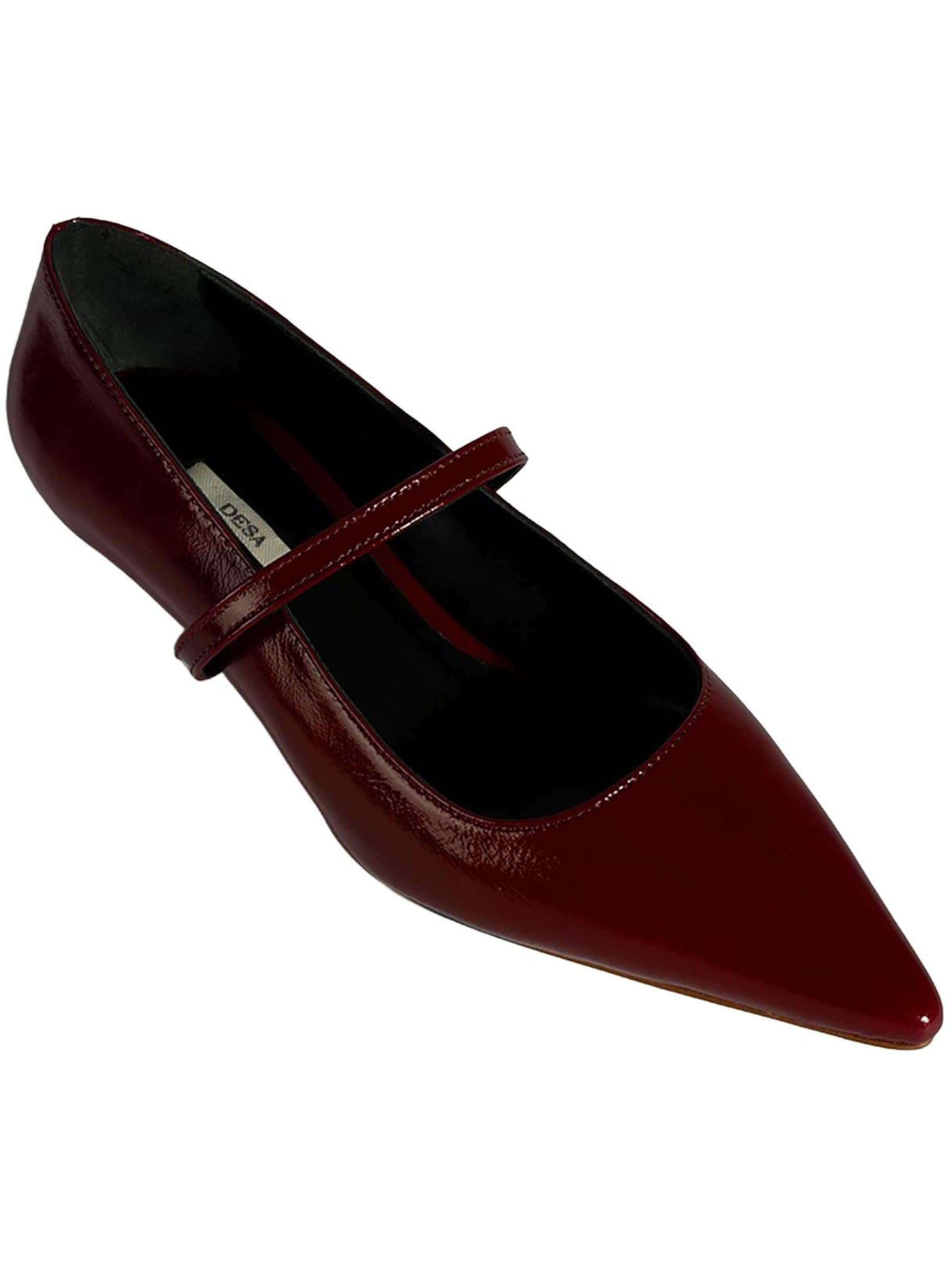 Escarpins 'Ballettschuhe' Desa en rouge
