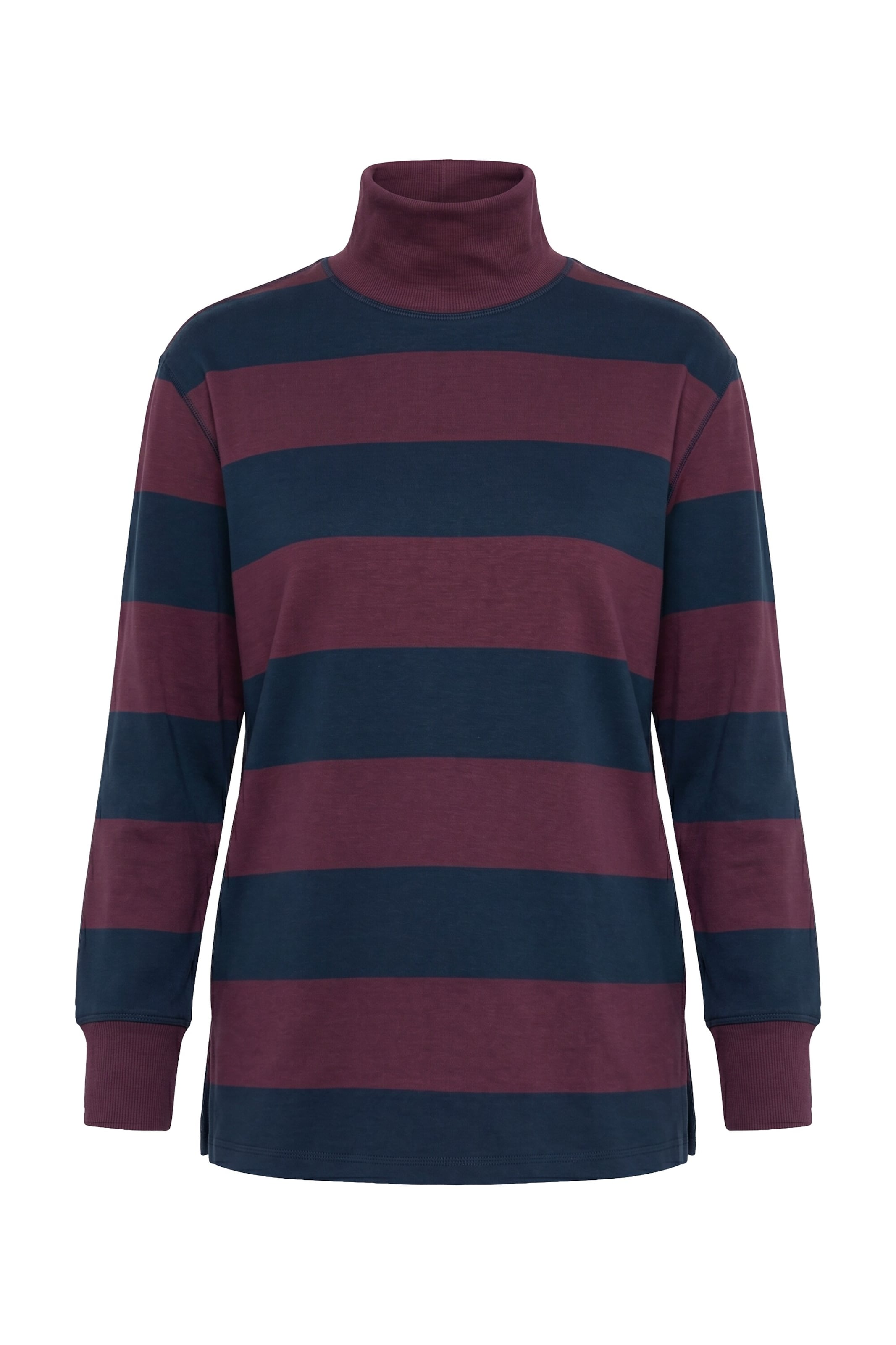 Ulla Popken Sweatshirt in Blau: Vorderseite