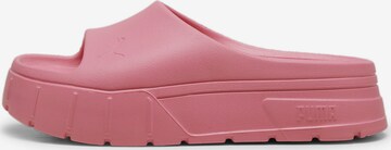 PUMA Pantolette 'Mayze Stack Injex' in Pink: predná strana