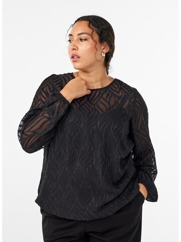 Zizzi Блузка 'Emie' в Черный