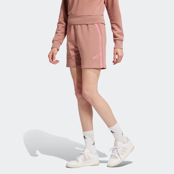 Regular Pantalon de sport 'Essentials' ADIDAS SPORTSWEAR en rose : devant