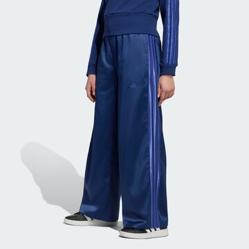 ADIDAS SPORTSWEAR - Perna larga Calças de desporto em azul: frente