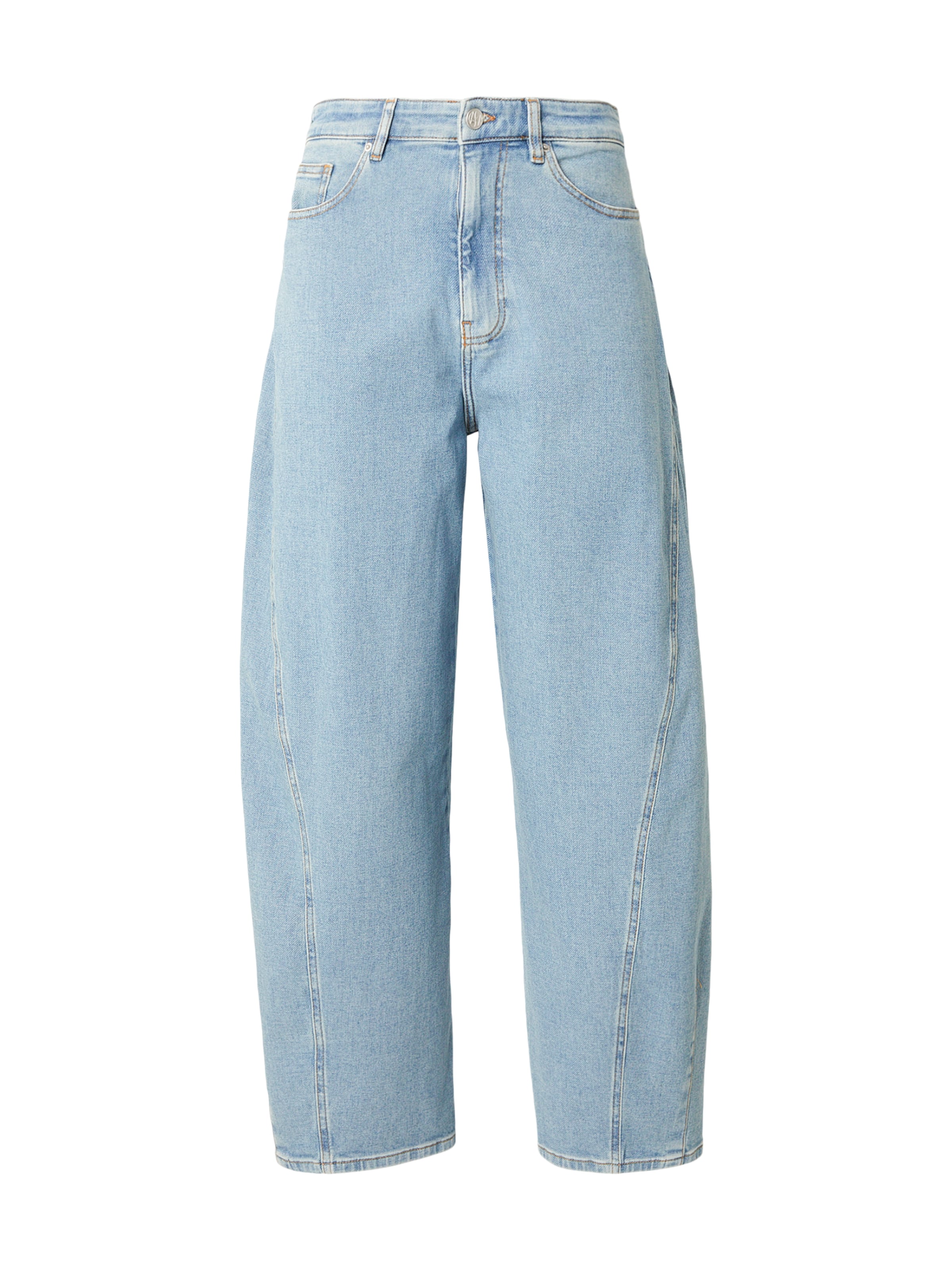 MSCH COPENHAGEN Barrel Jeans 'Kobane' i blå: framsida