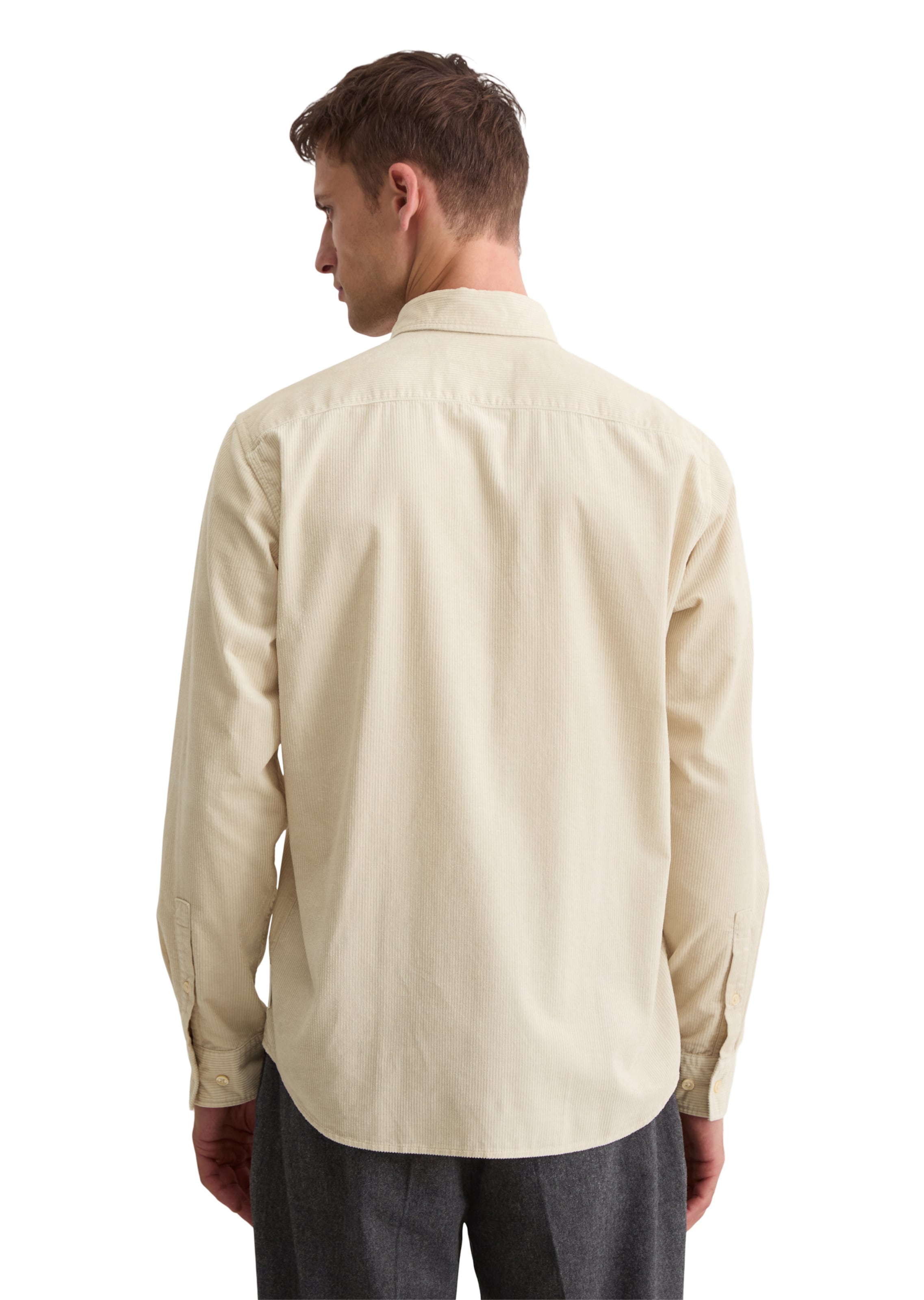 Marc O'Polo Regular Fit Hemd in Beige