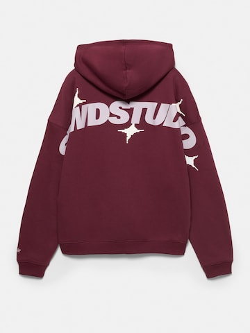 Felpa 'STWD' di Pull&Bear in rosso