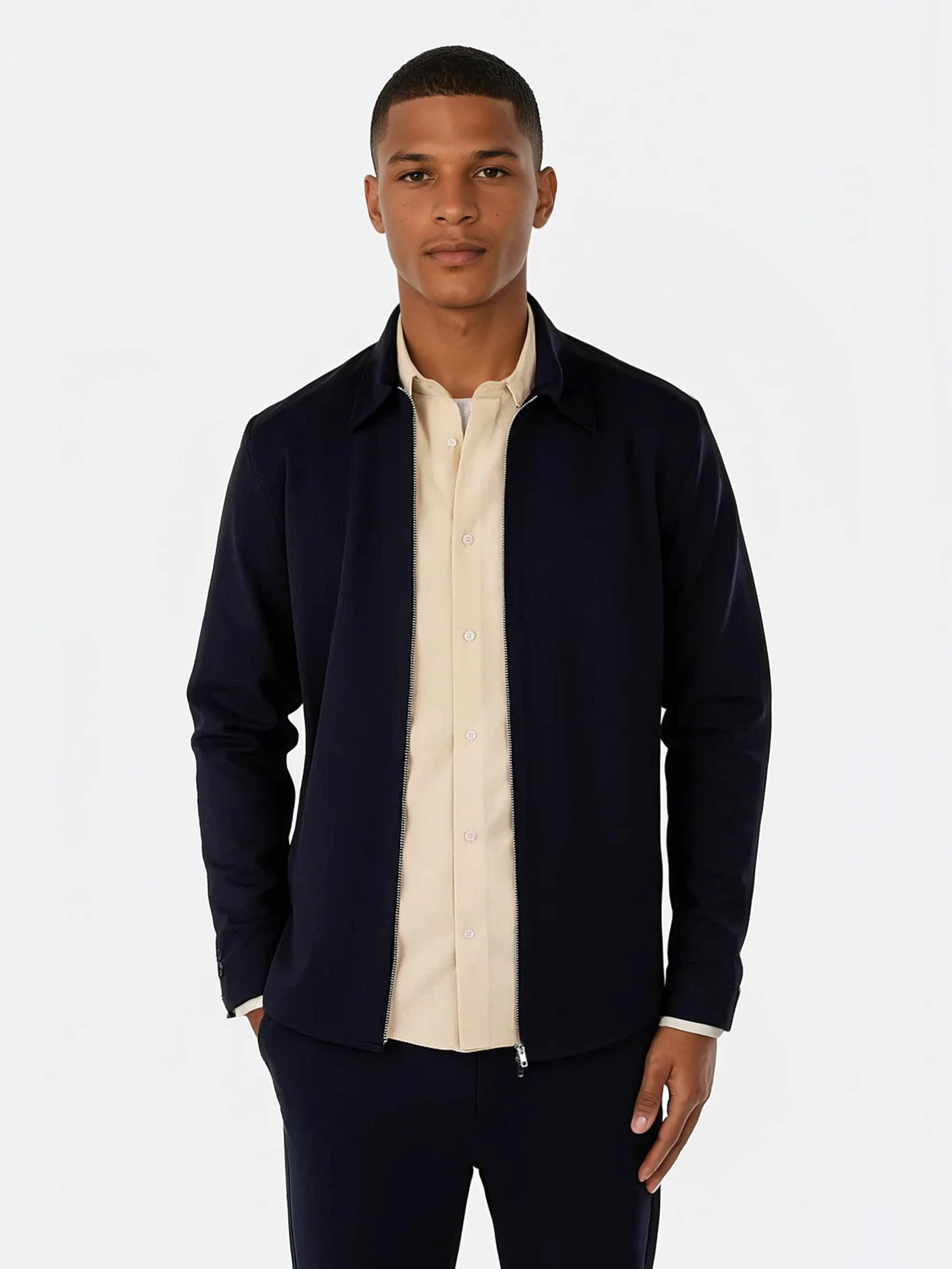 Ciszere Between-Season Jacket 'Aden superior' in Blue: front