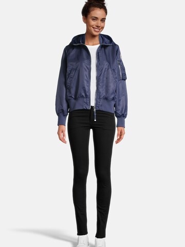 No. 1 Como Between-Season Jacket 'Creek' in Blue