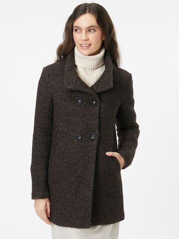 ONLY Between-Seasons Coat 'Sophia' in Brown: front